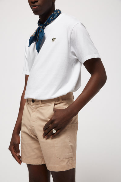 THE BEIGE CARGO SHORT
