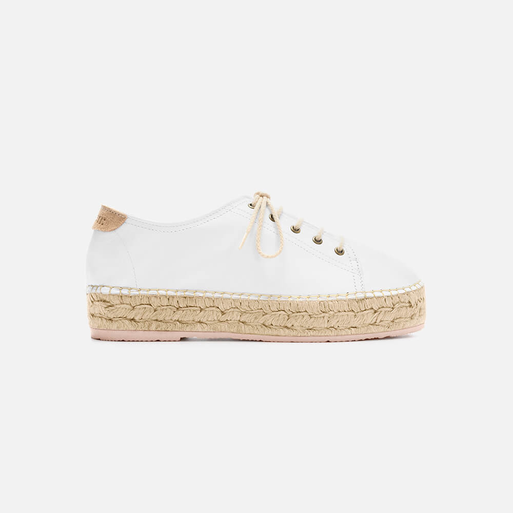 CANARD LEATHER WHITE
