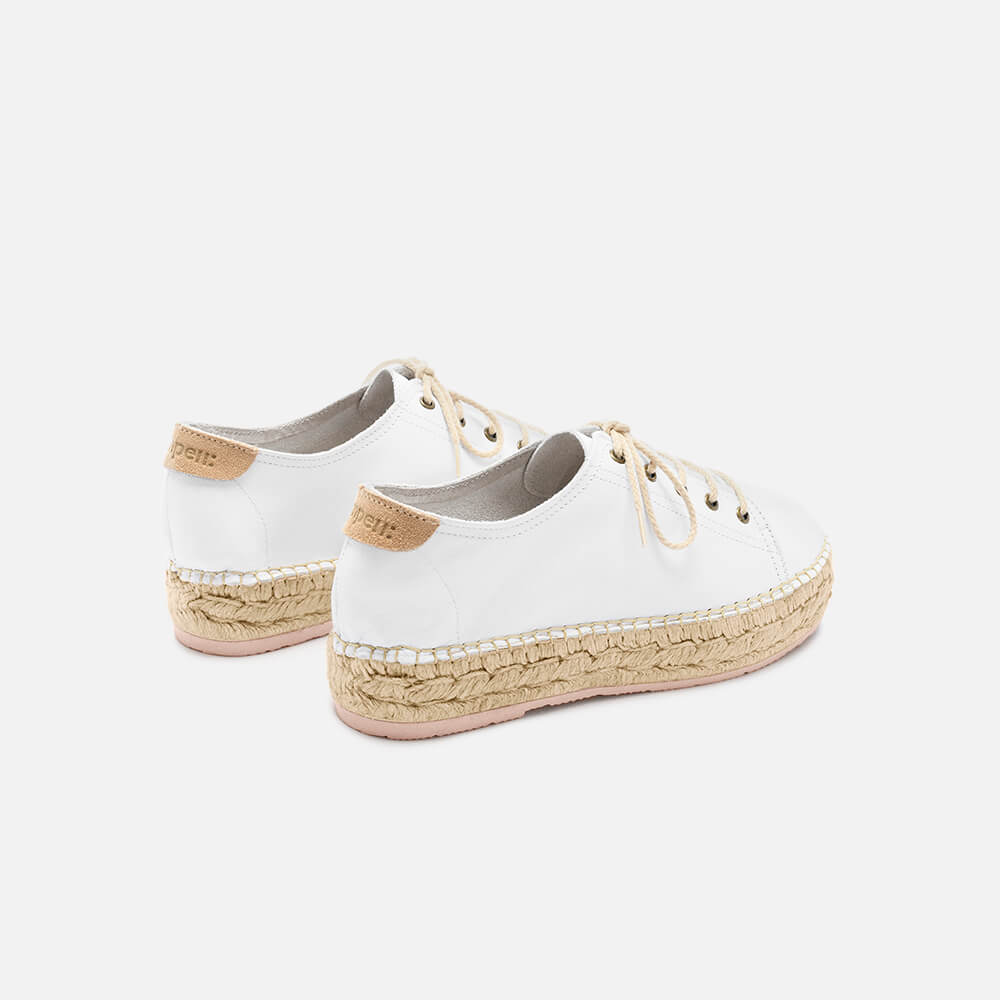 CANARD LEATHER WHITE