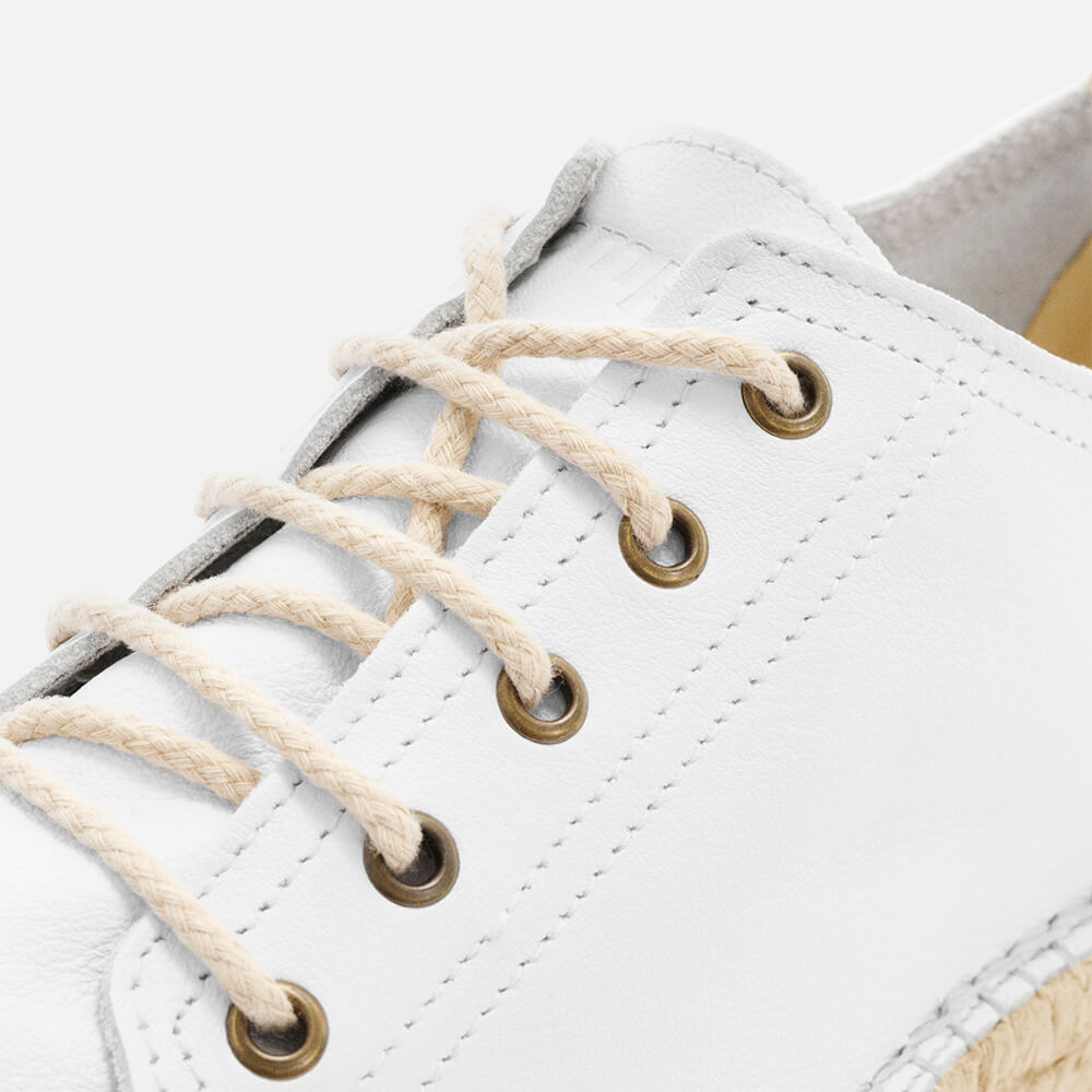 CANARD LEATHER WHITE
