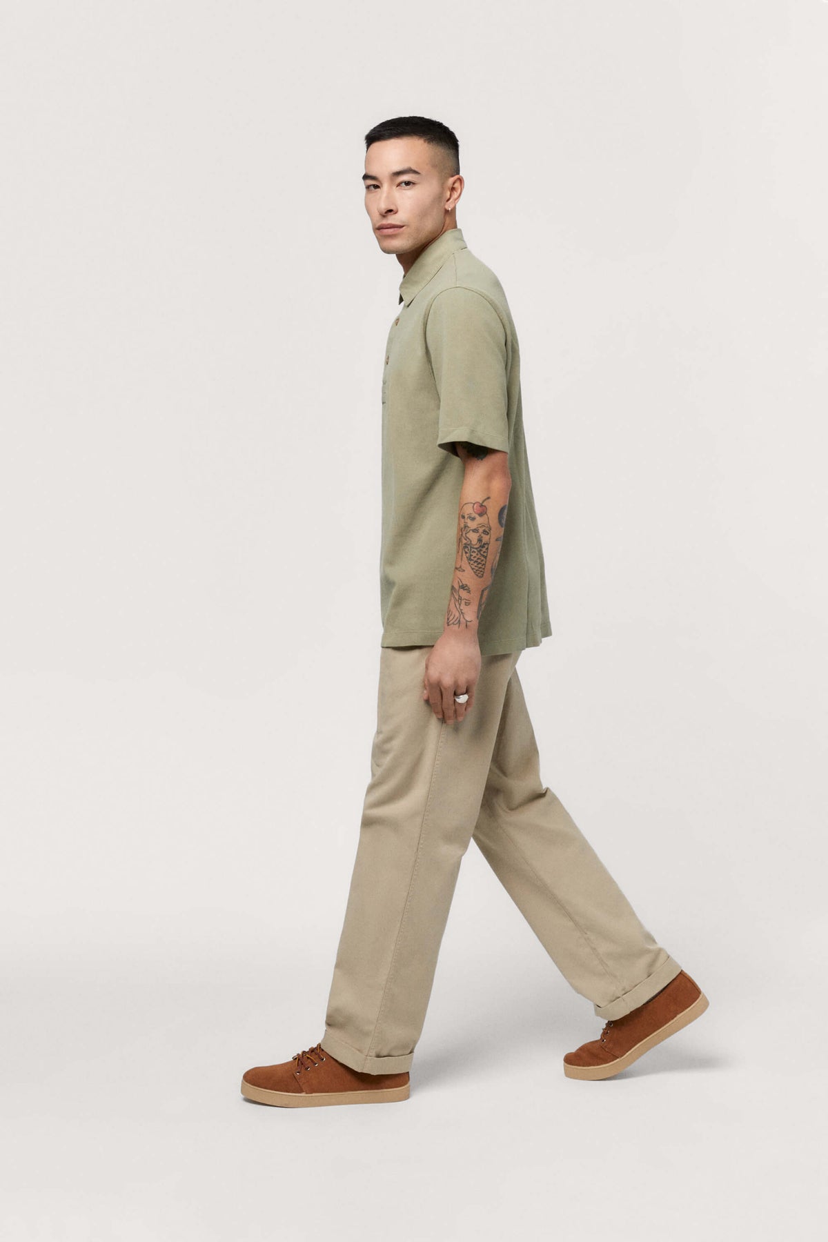 HIGBY CANVAS SIENA LATTE