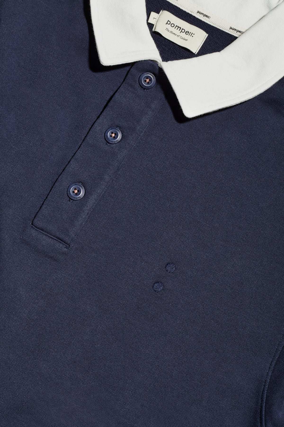 DAS NAVY POLO SWEAT