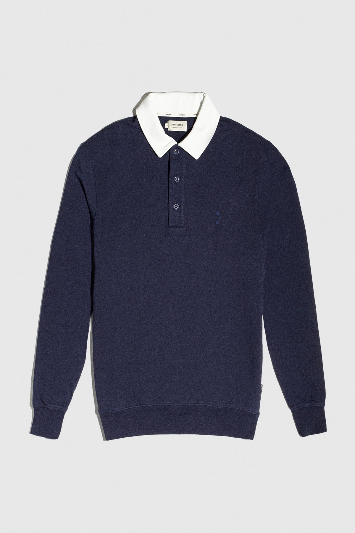 DAS NAVY POLO SWEAT