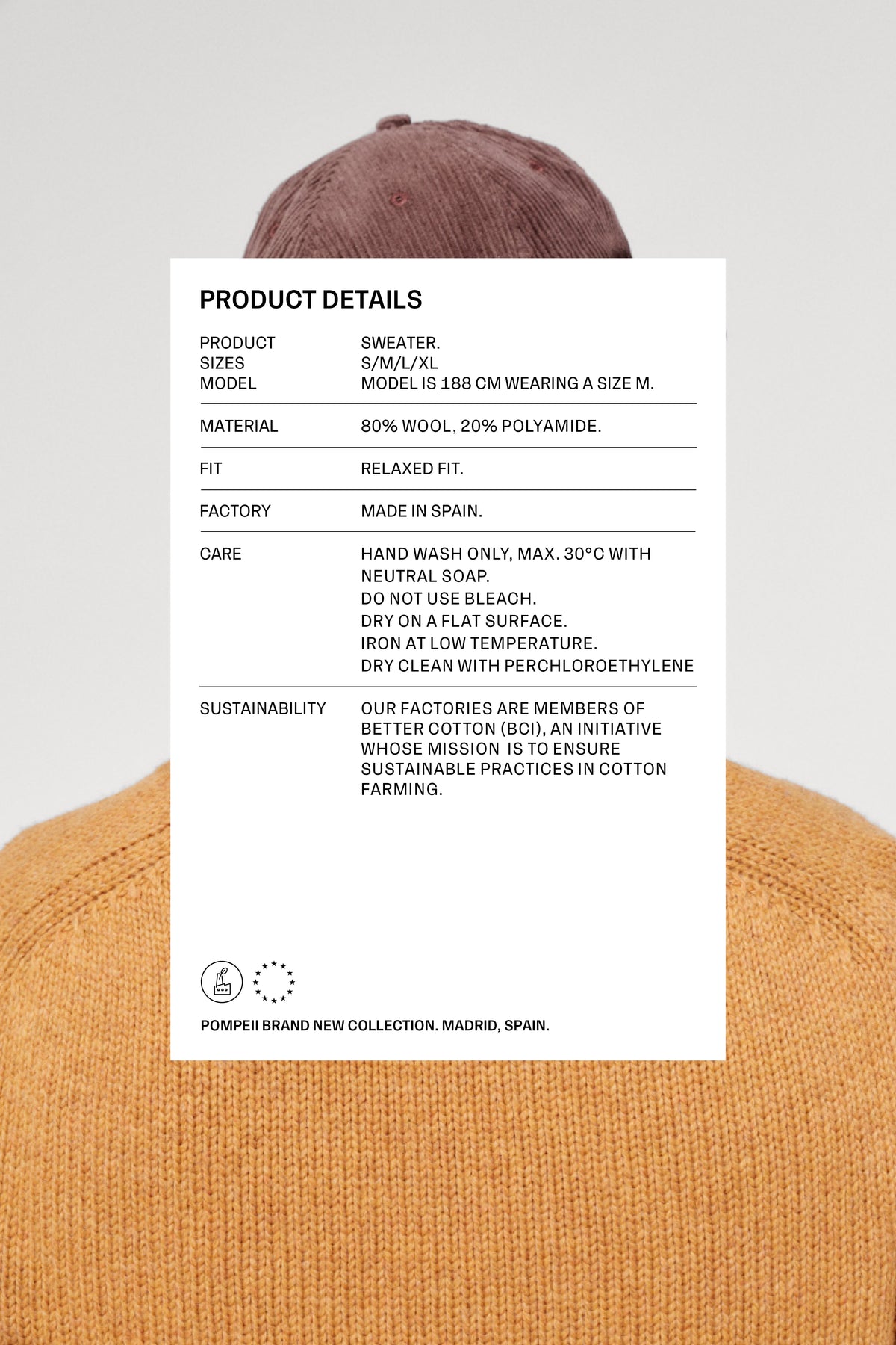SOLERO CREW NECK SWEATER