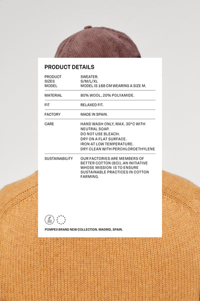 SOLERO CREW NECK SWEATER