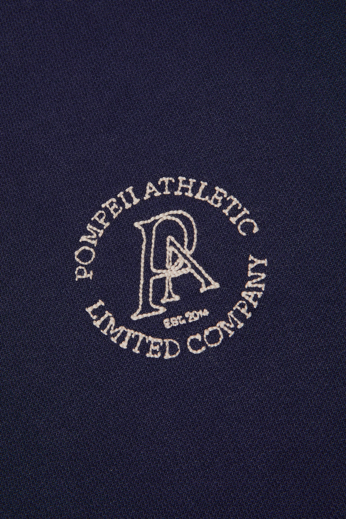 THE NAVY CROSS NECK SWEAT