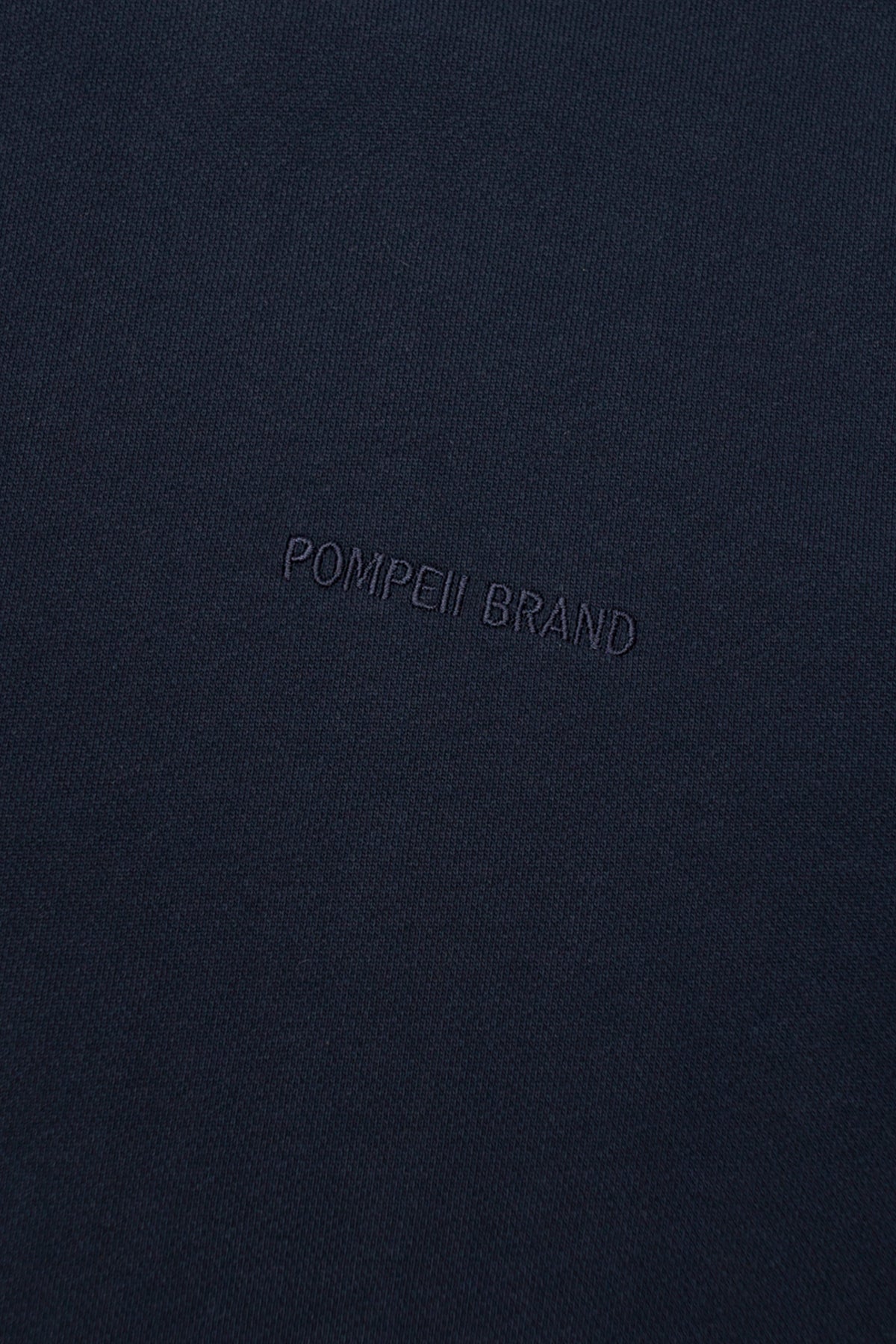 NAVY MOCKNECK SWEAT